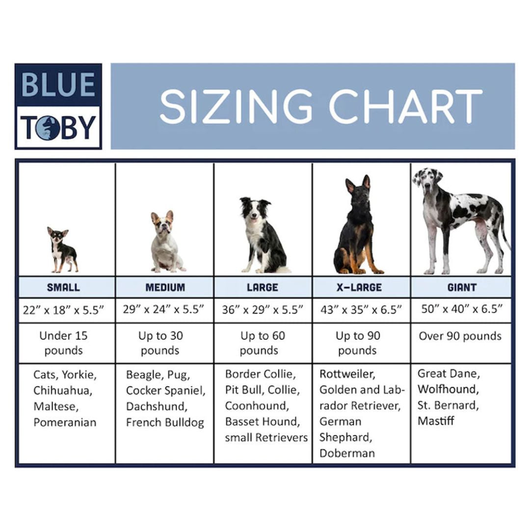 Blue Toby Pet Bed